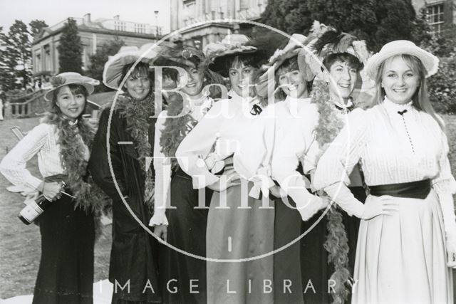 The My Fair Ladies at the Bath Festival picnic 1985