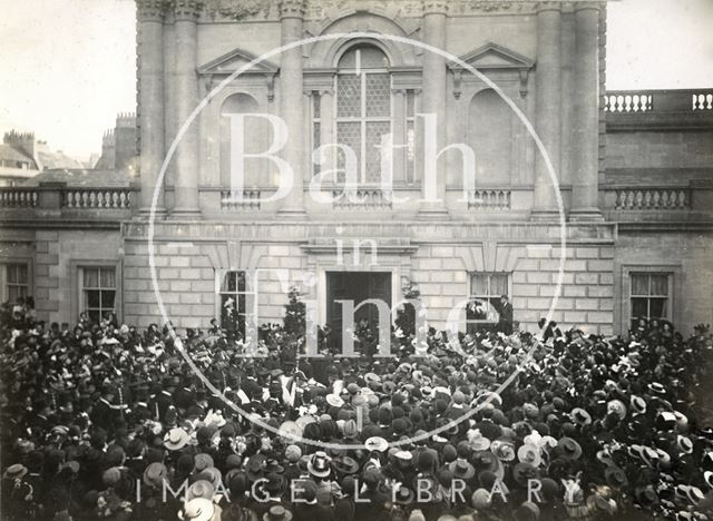 The Opening of the Pump Room Annex, Abbey Church Yard, Bath 1897