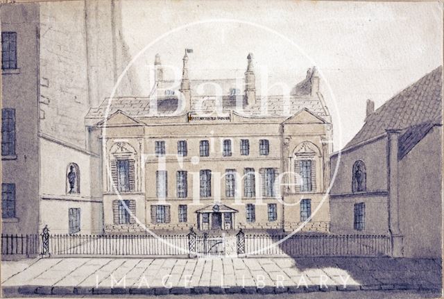 Belvedere House, Lansdown Road, Bath c.1860