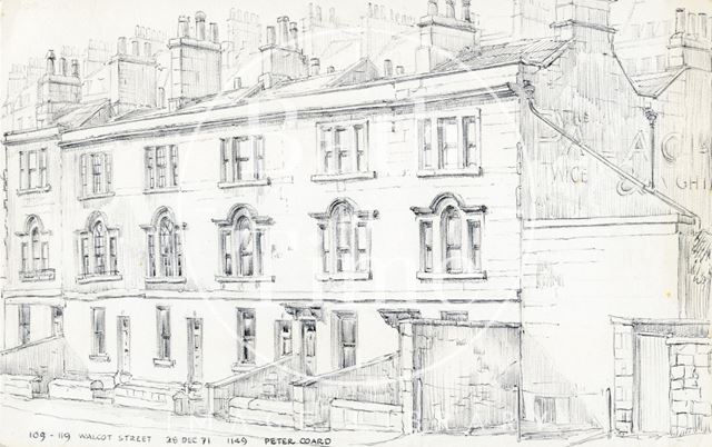 109 to 119, Walcot Street, Bath 1971