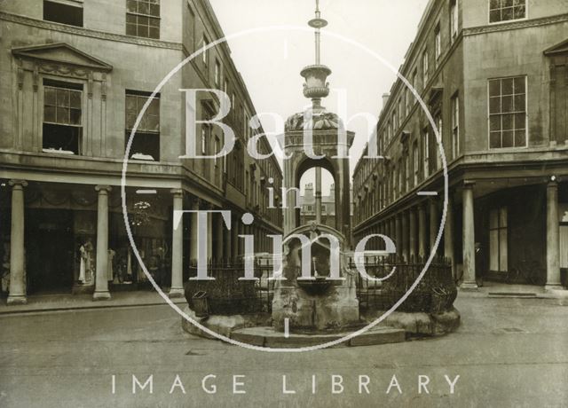 The Mineral Fountain, Stall Street, Bath c.1910