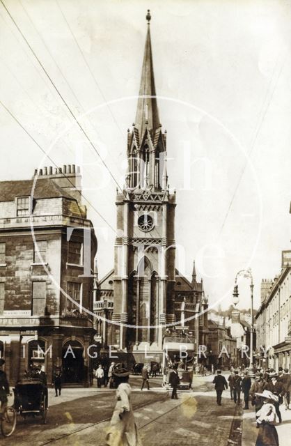 St. Michael's Church, New Bond Street, Bath c.1910