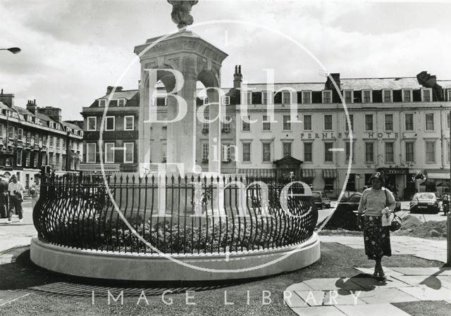 The Mineral Fountain, Terrace Walk, Bath 1989