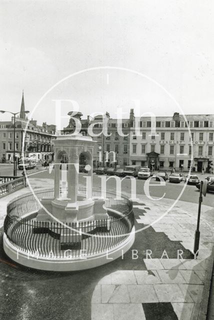 The Mineral Fountain, Terrace Walk, Bath 1989