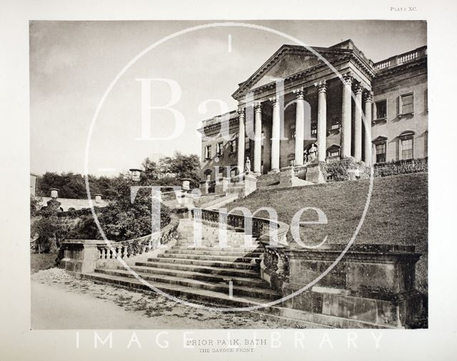 Prior Park, the Garden Front, Bath 1897