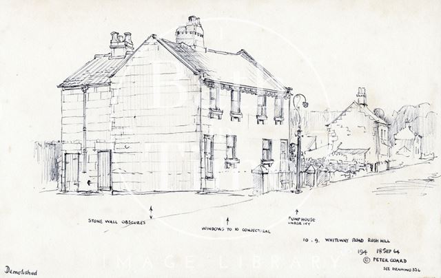 9 & 10, Whiteway Road, Twerton Hill, Bath 1964