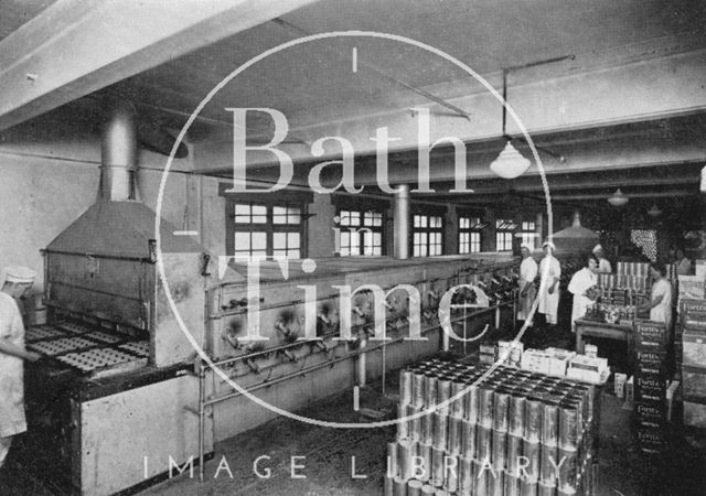 Interior of the Bath Oliver Biscuit Factory, Manvers Street c.1960