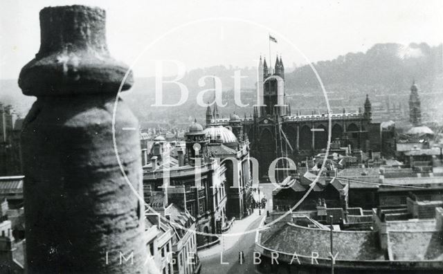 View of High Street and Northgate Street, Bath 1940