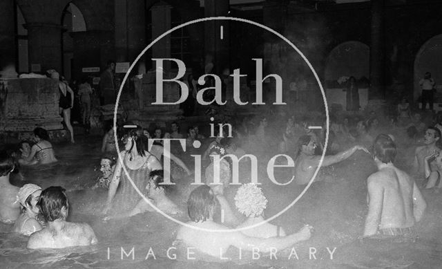 The Roman Rendezvous at the Roman Great Bath, Bath 1972