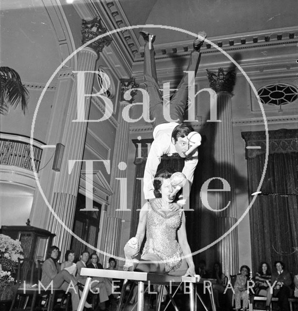 Acrobatics in the Pump Room, Bath 1971