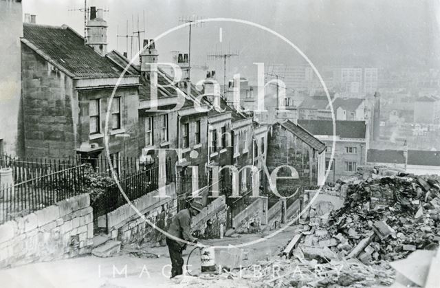 Paradise Street, Holloway, Bath c.1966