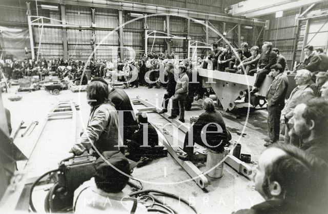 Company Meeting at Stothert & Pitt, Bath 1989