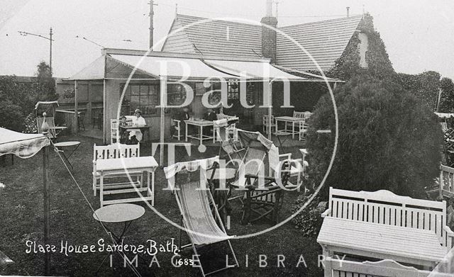 Glass House Gardens, Combe Down, Bath c.1916