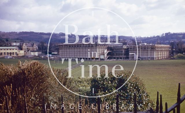 View across the Recreation Ground, Bath 1975