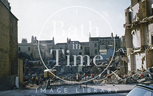 Demolition of Southgate Street, Bath 1971