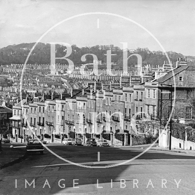 Dunsford Place, Bathwick Hill, Bath 1972