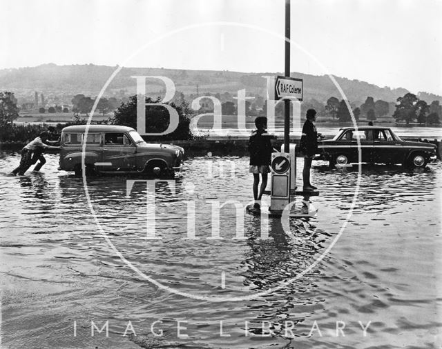 Floods, Fiveways, Batheaston 1968