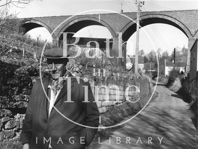 Albert Aust, Parish Councillor and Dunkerton Viaduct c.1968