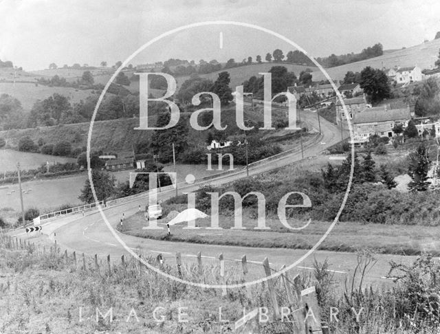 View of Dunkerton Hill c.1968