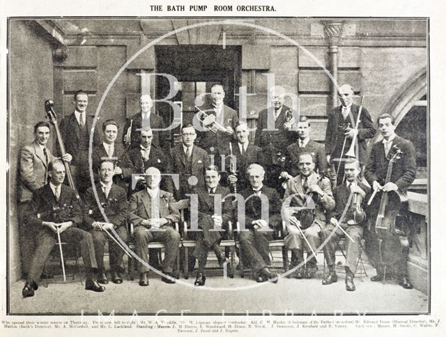 The Pump Room Orchestra, Bath 1930