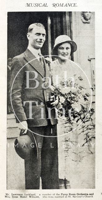 A musical romance, Bath 1932