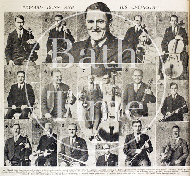 Edward Dunn and his Orchestra, Bath 1932