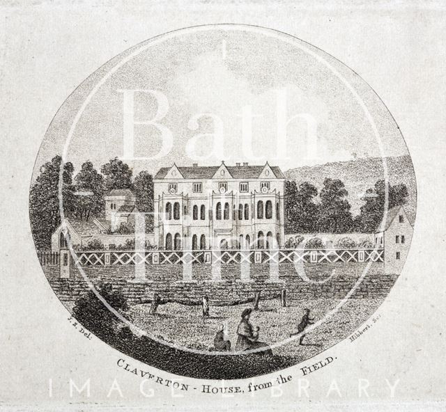 Claverton House, from the field c.1796