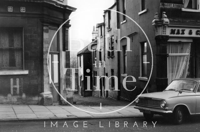 George's Buildings, Walcot Street, Bath 1966