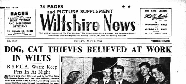 Wiltshire News 1955