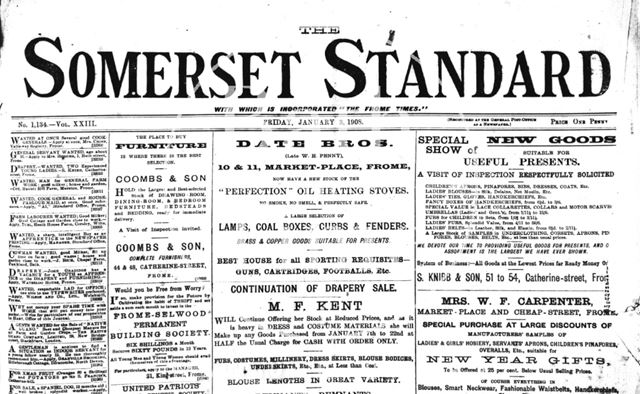 The Somerset Standard 1908