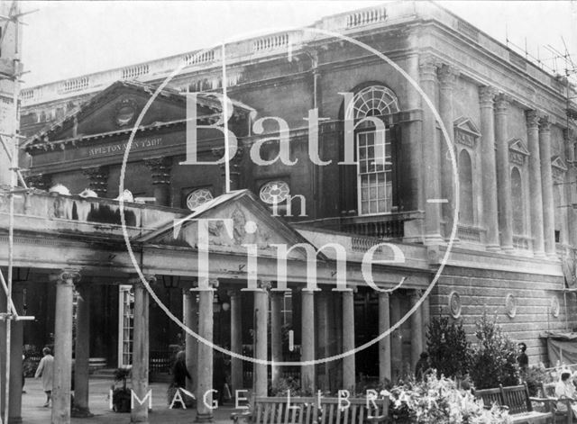 The Pump Room and Colonnade, Bath 1974