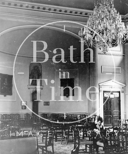 Interior of the Pump Room, Bath 1963