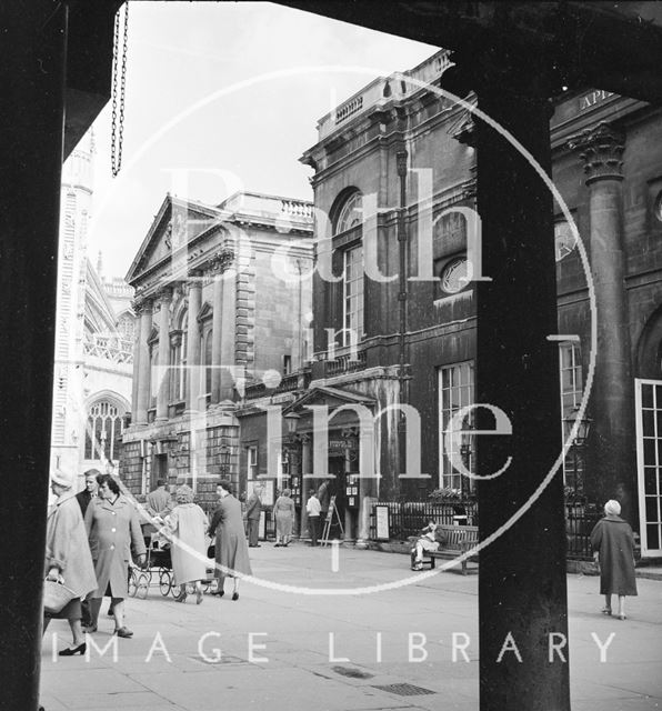 A view of the Pump Room, Bath c.1960