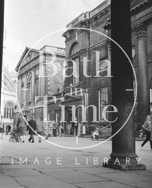 A view of the Pump Room, Bath c.1960