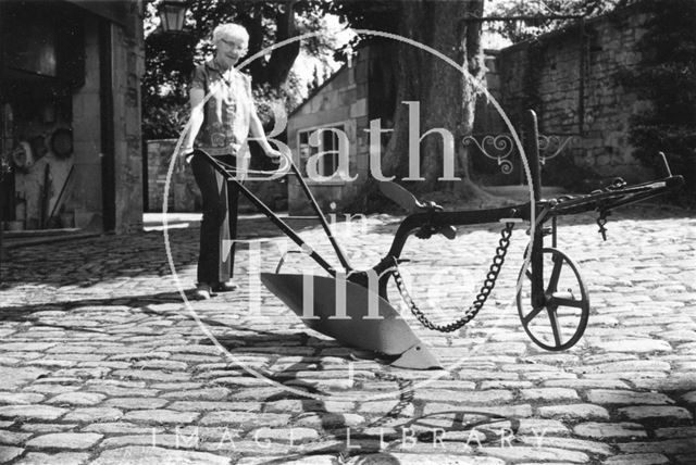 A plough from the Batheaston Museum 1974