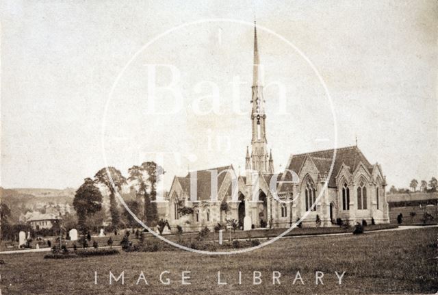 Widcombe, Lyncombe and St. James's Cemetery Chapel, Bath c.1870