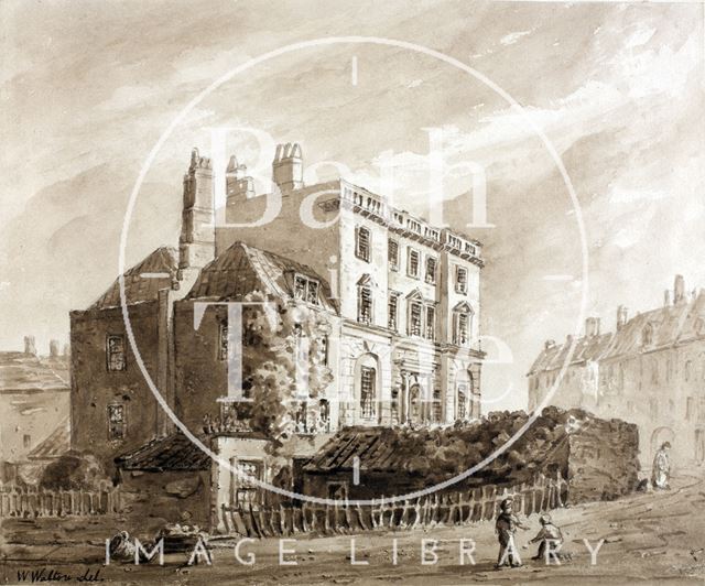 The prison, Grove Street, Bath c.1810?