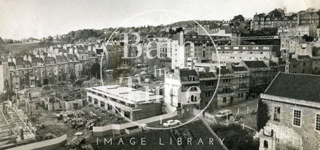 View of the Ballance Street development site, Bath 1973