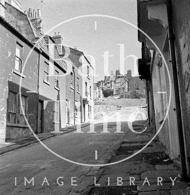 The top of Ballance Street, Bath c.1969