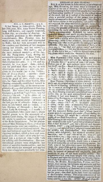 Mrs. A.T. Fleming obituary 1823