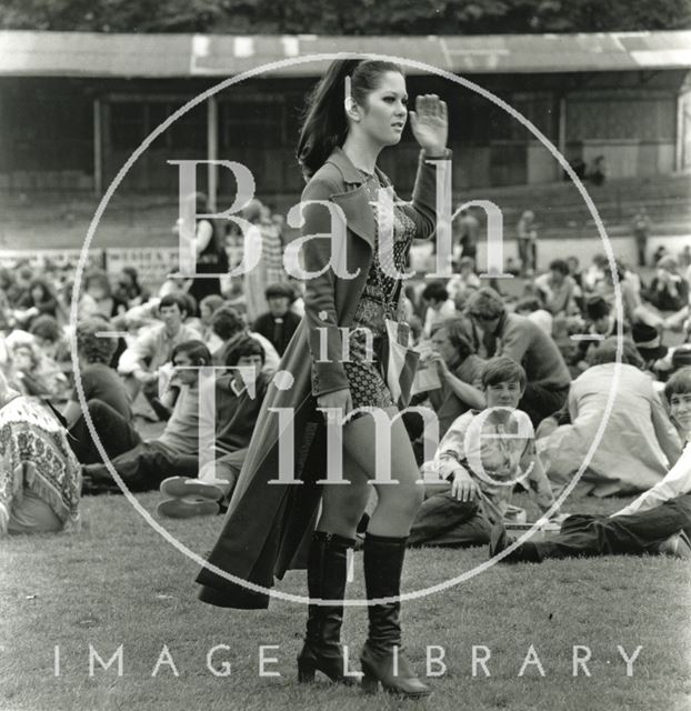 Bath Festival Revellers, Twerton Park, Bath 1970