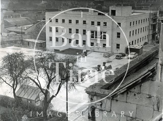 The newly built Police Station, Manvers Street, Bath 1966