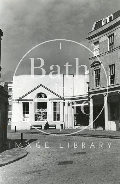 Exterior of the Colonnades Shopping Centre, Bath Street, Bath 1989