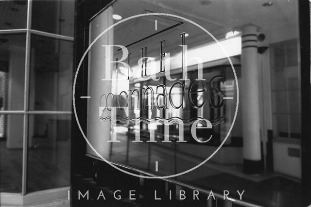 Entrance to the Colonnades Shopping Centre, Bath Street, Bath 1995