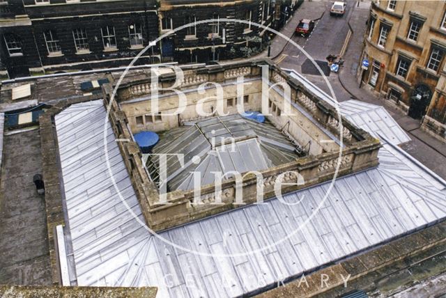 Bird's Eye view of the Hot Bath, Bath 1993