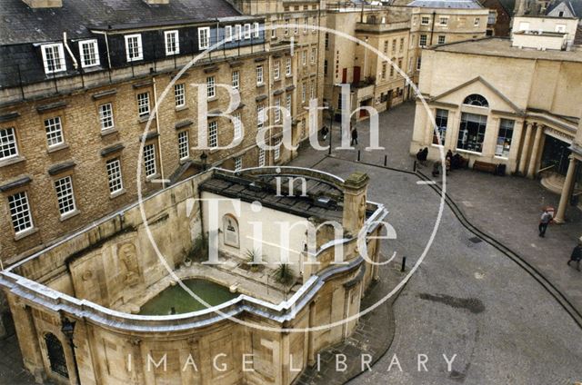 Bird's Eye view of the Cross Bath, Bath c.1993