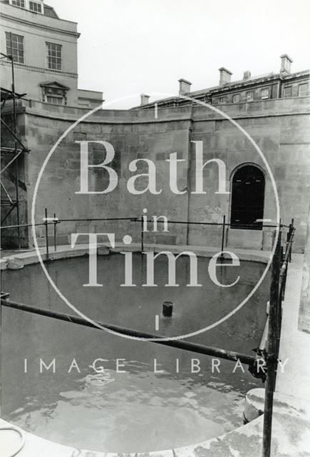 The inside of the Cross Bath, Bath 1989