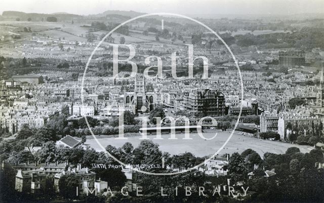 View of Bath from Sham Castle c.1937