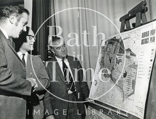 Oldfield Park District Plan public meeting, Bath c.1965