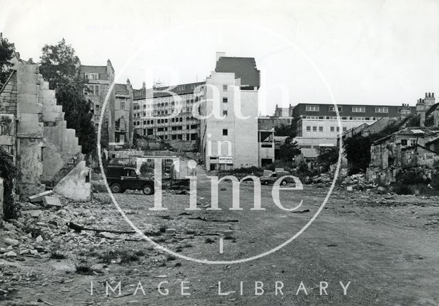 Ballance Street development site, Bath 1971